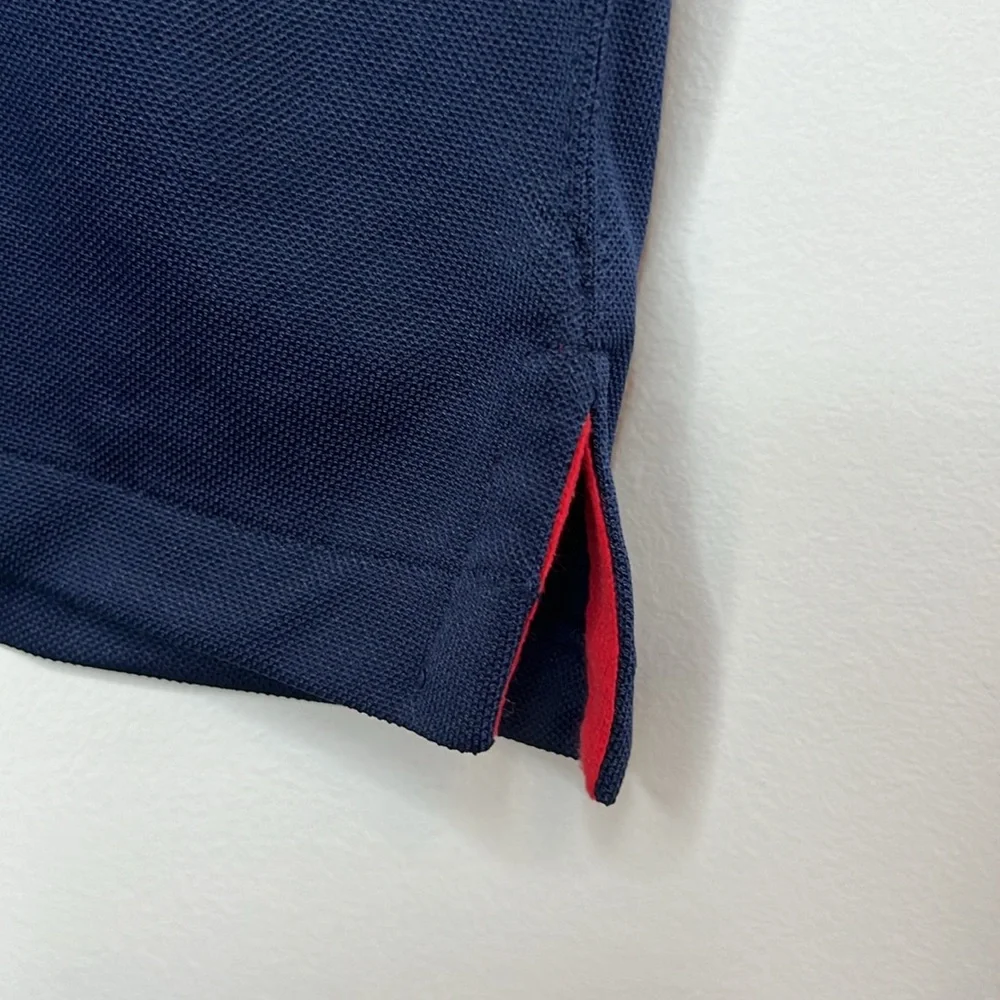 NWOT POLO Ralph Lauren Kids Blue Colorblock Short Sleeve Dress Shirt Boys Size 7 - Picture 7 of 7